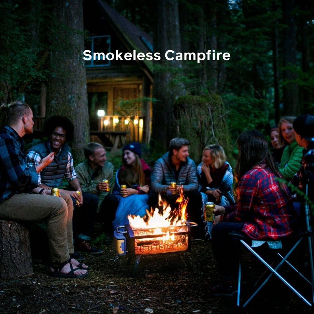 FirePit+ Smokeless Fire Pit & FREE Carry Bag
