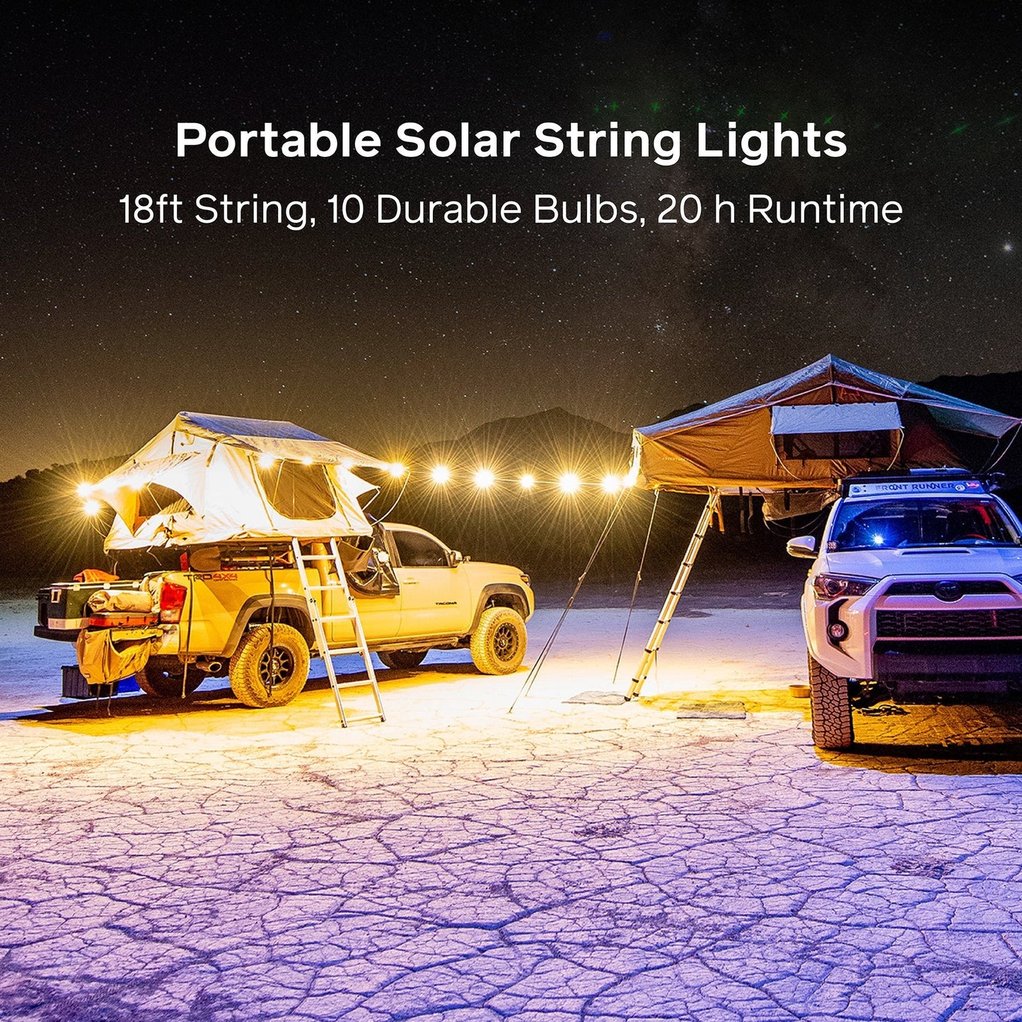 Solar String 18' Warm White