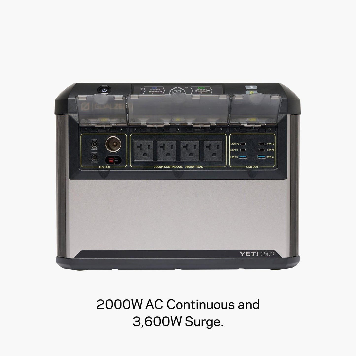 Goal Zero Yeti 1500 + 400W Solar Generator