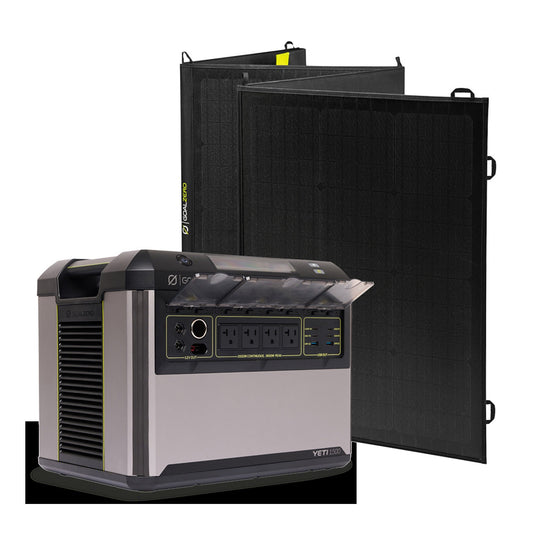 Goal Zero Yeti 1500 + 200W Solar Generator