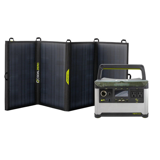 Goal Zero Yeti 300 + Nomad 50 Solar Generator