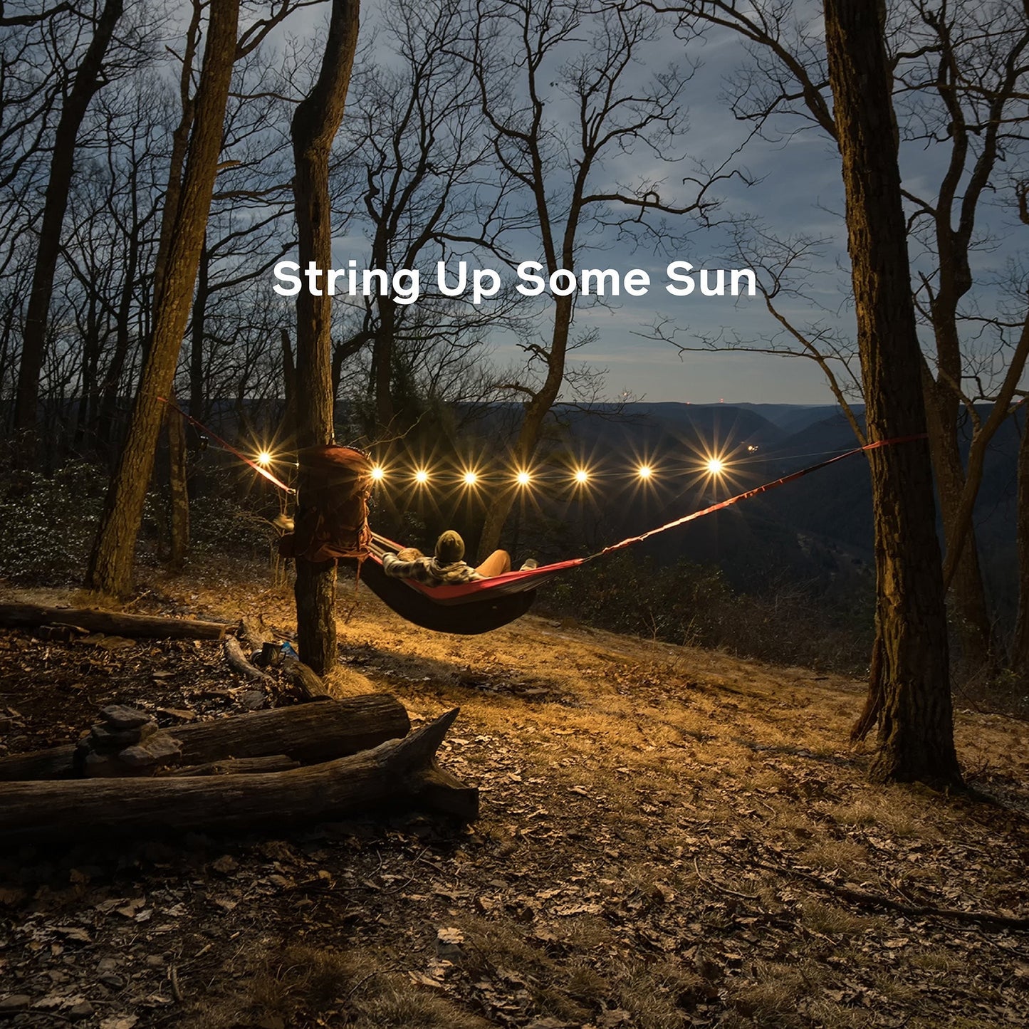 Solar String 18' Warm White